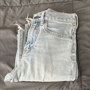 Everlane Light Wash Straight Leg Cropped Jean Size 24 Regular